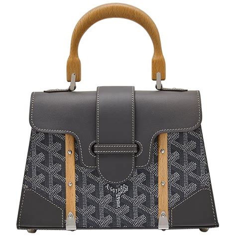 goyard saigon mini grey|goyard saigon tote price.